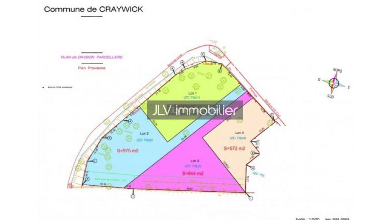 terrain  pièces 975 m2 à vendre à Craywick (59279)