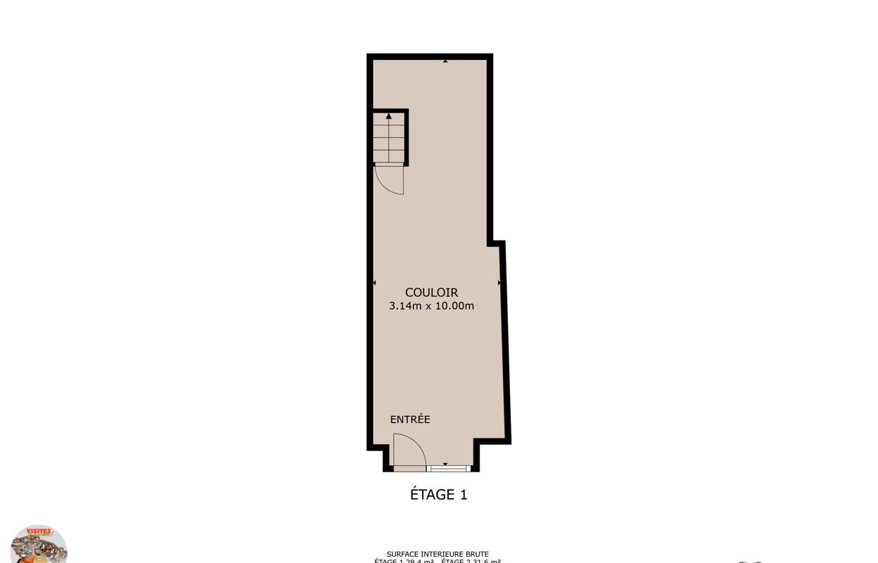 immeuble  pièces 61 m2 à vendre à La Côte-Saint-André (38260)