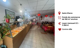 Commerce  150 m² à vendre à Saint-Pierre (97410)