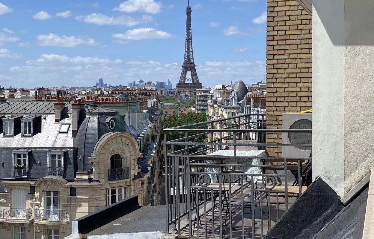 appartement 2 pièces 63 m2 à vendre à Paris 15 (75015)