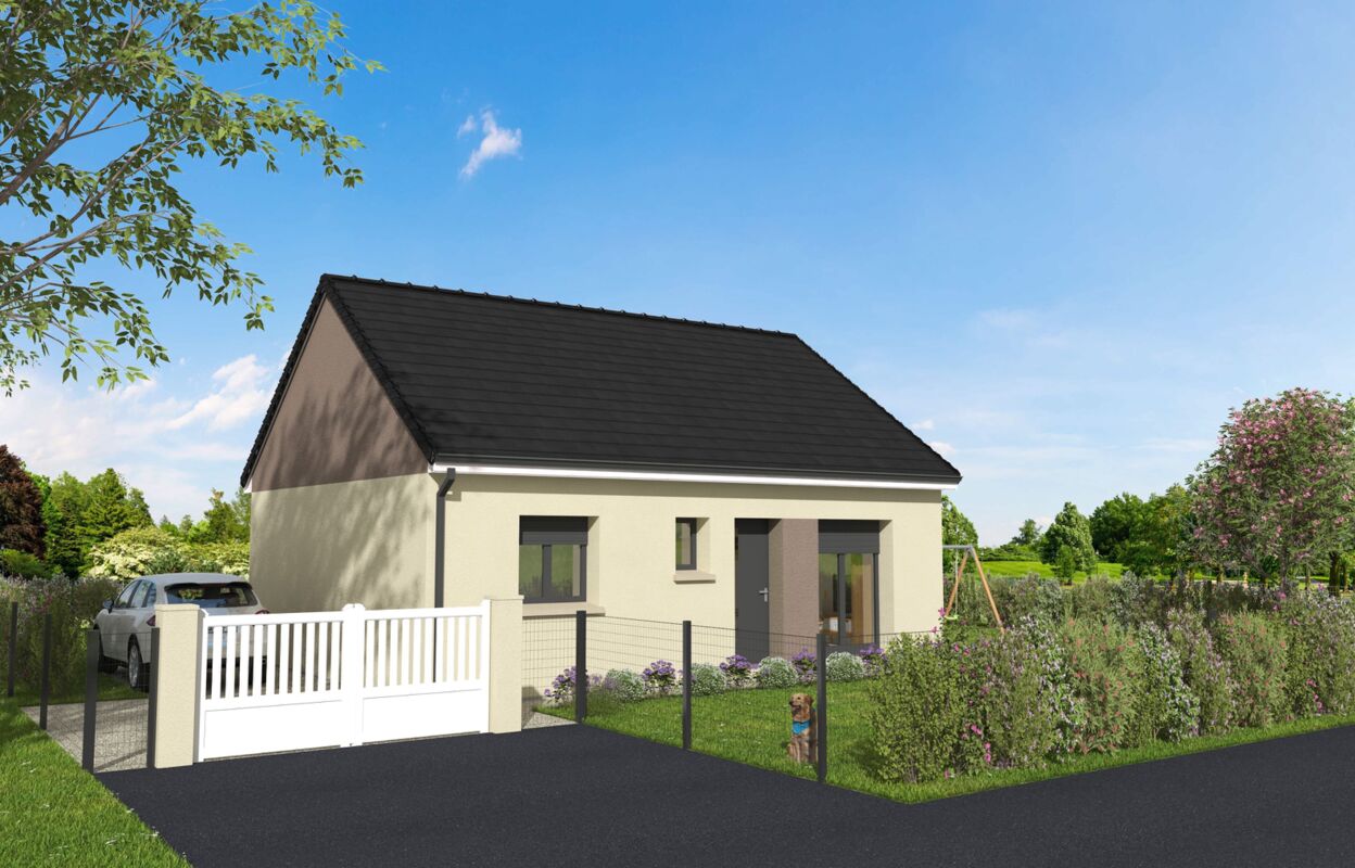 maison 58 m2 à construire à Saint-Ay (45130)