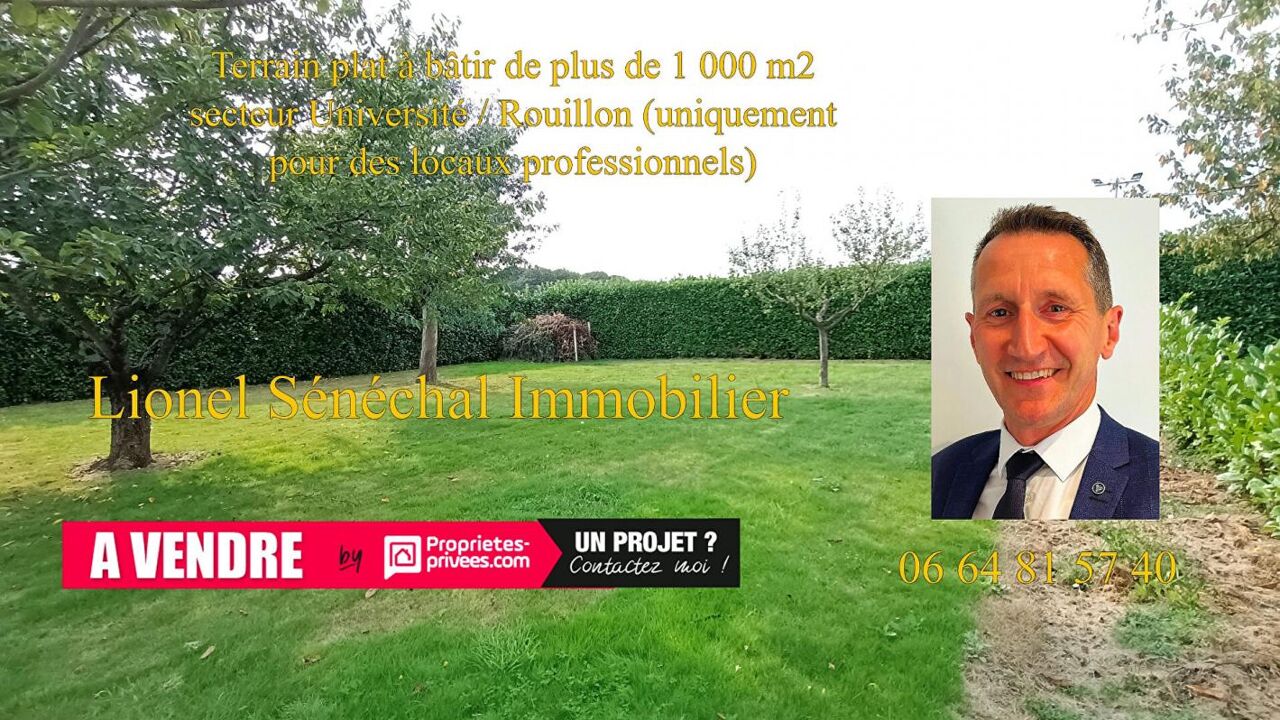 terrain  pièces 1014 m2 à vendre à Le Mans (72000)