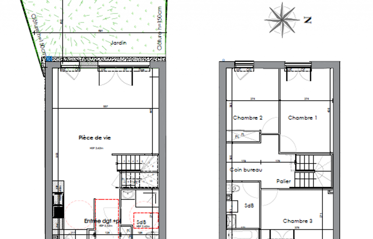 maison 4 pièces 92 m2 à vendre à La Baule-Escoublac (44500)