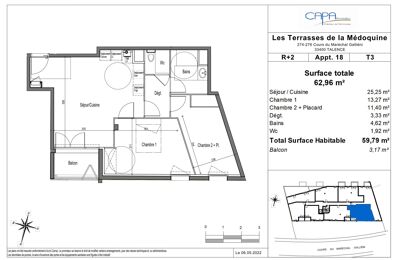 vente appartement 299 000 € à proximité de Blanquefort (33290)