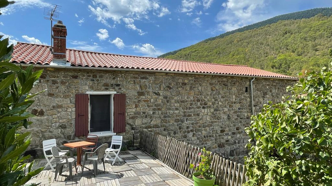 maison 3 pièces 46 m2 à vendre à Saint-Julien-Vocance (07690)