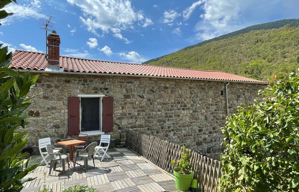 maison 3 pièces 46 m2 à vendre à Saint-Julien-Vocance (07690)