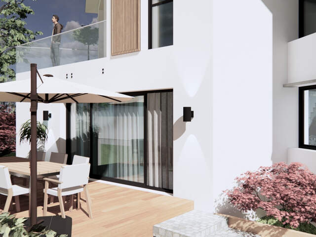 Terrain constructible porche centre — photo du bien