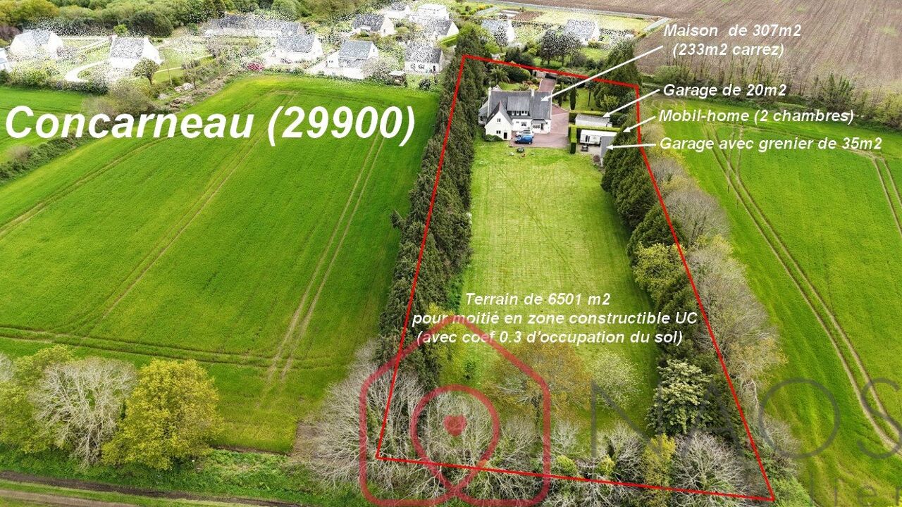 maison 8 pièces 233 m2 à vendre à Concarneau (29900)