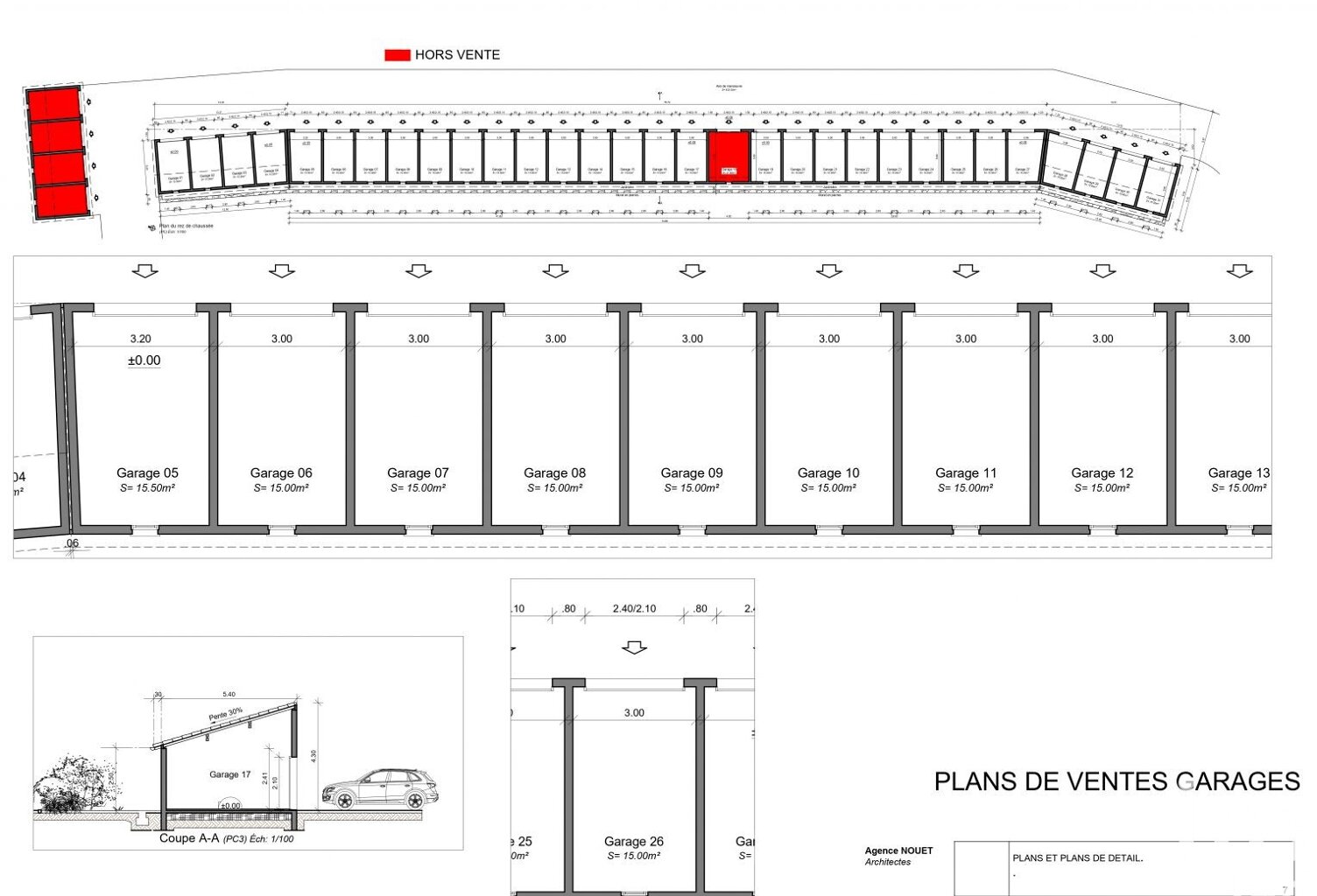 Vente Parking 15 m&sup2; — photo 1