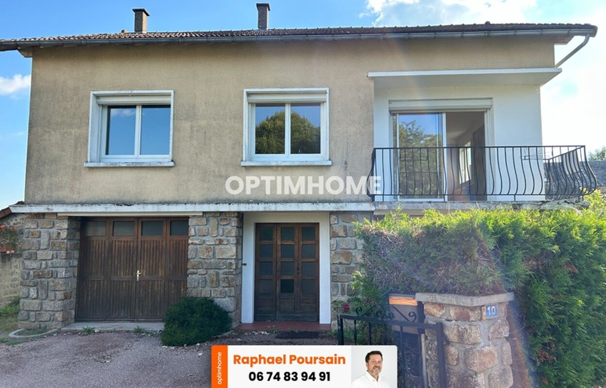 maison 4 pièces 126 m2 à vendre à Bessines-sur-Gartempe (87250)