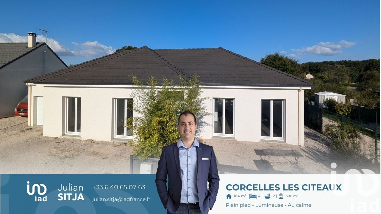 maison 6 pièces 104 m2 à vendre à Corcelles-Lès-Cîteaux (21910)