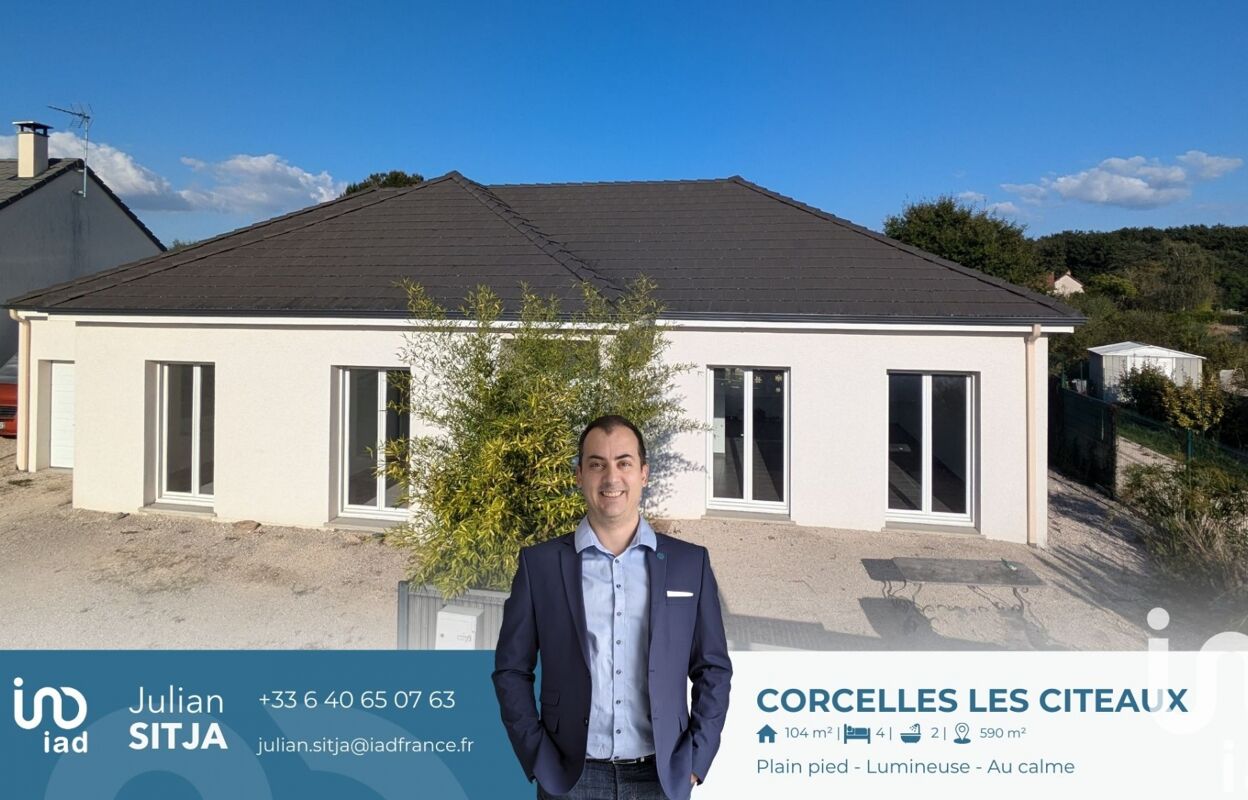 maison 6 pièces 104 m2 à vendre à Corcelles-Lès-Cîteaux (21910)