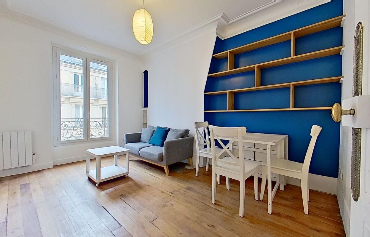 appartement 2 pièces 33 m2 à louer à Paris 18 (75018)