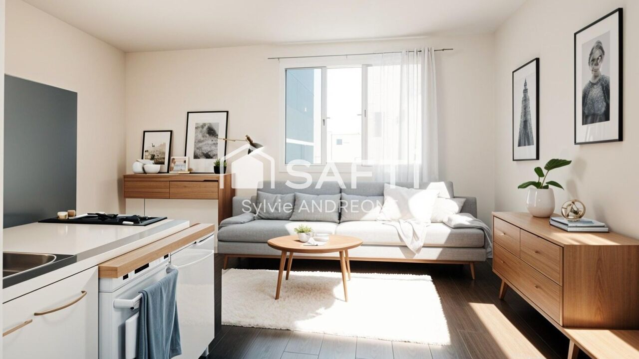 appartement 1 pièces 14 m2 à vendre à Paris 20 (75020)