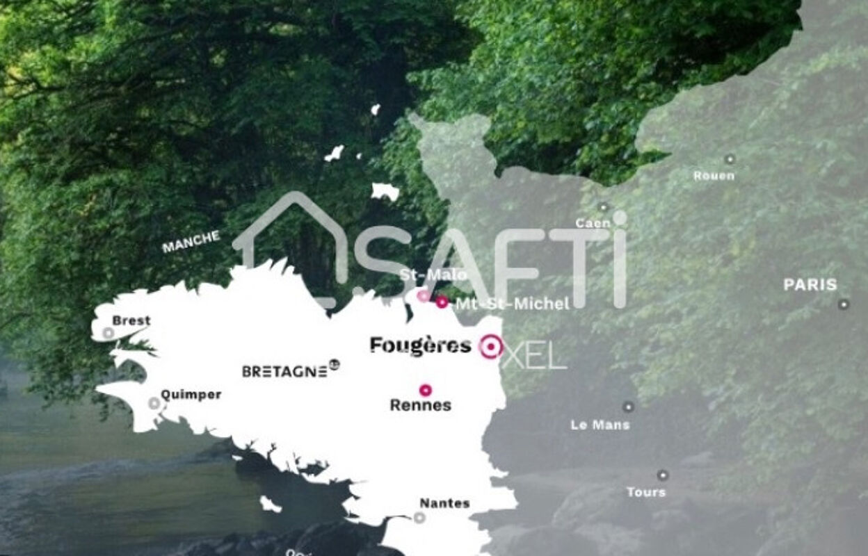 terrain  pièces 595 m2 à vendre à Fougères (35300)