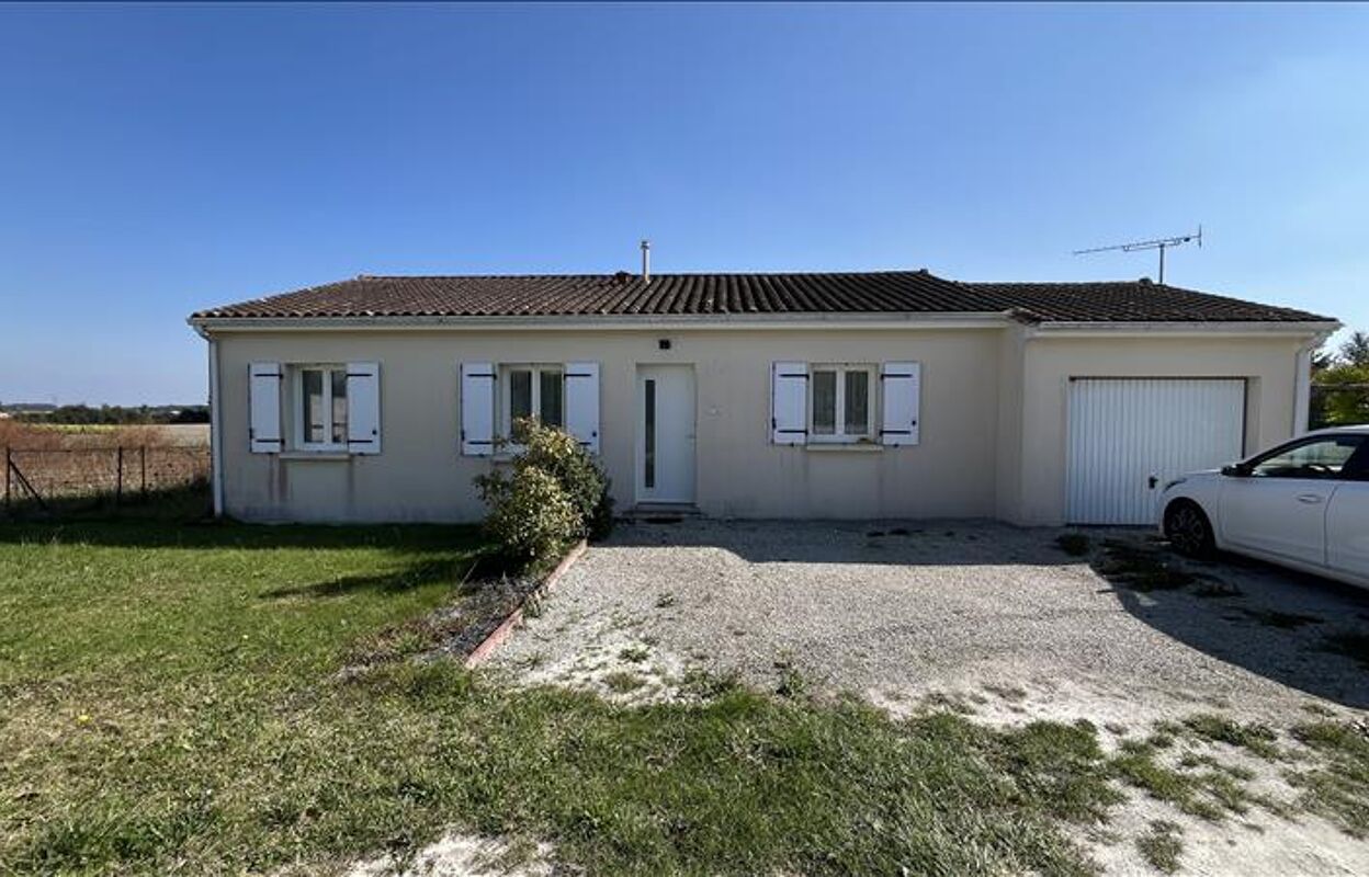 maison 4 pièces 88 m2 à vendre à Salles-de-Barbezieux (16300)