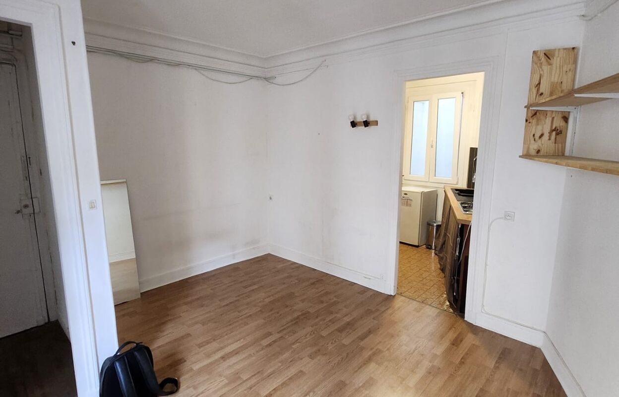 appartement 1 pièces 19 m2 à vendre à Paris 18 (75018)