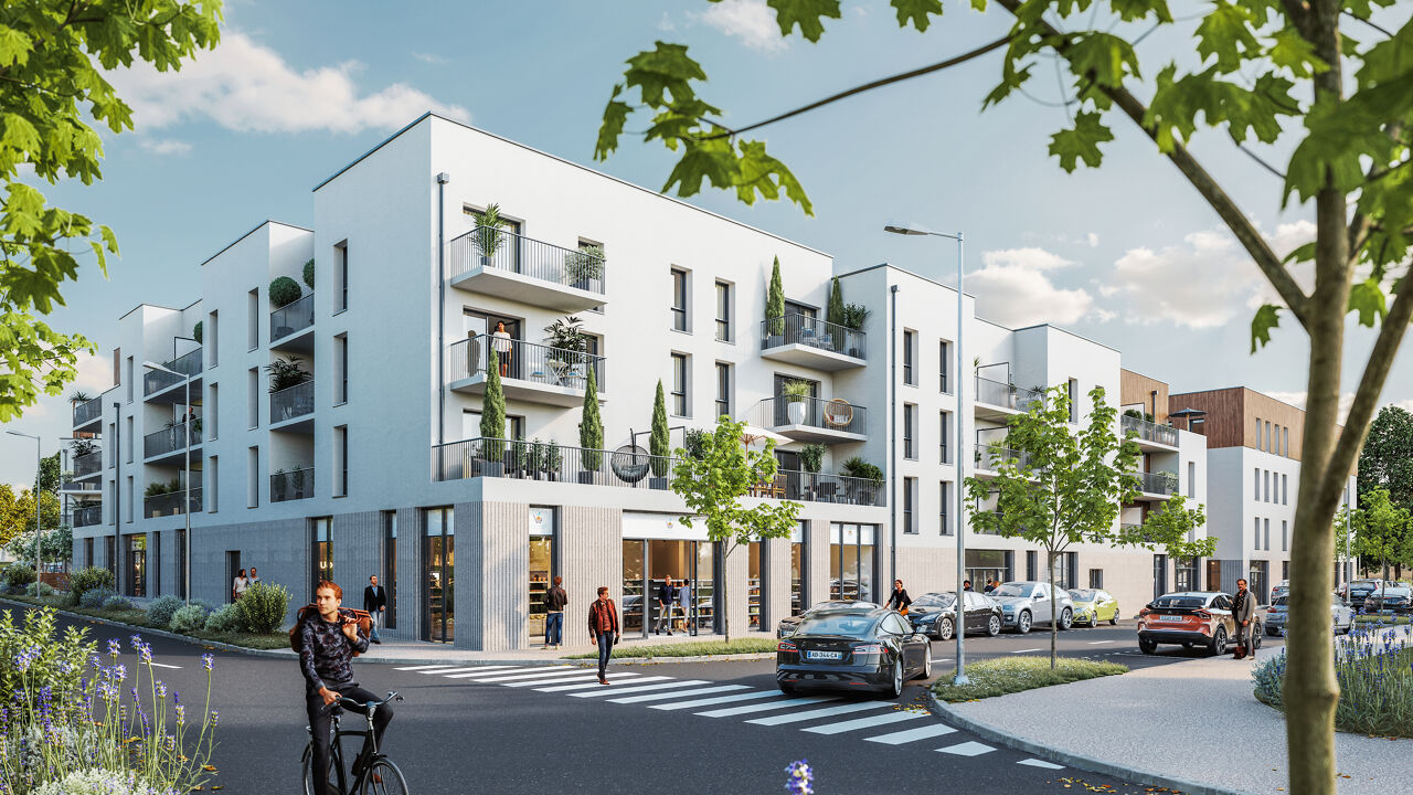 appartement neuf T2, T3 pièces 49 à 63 m2 à vendre à Bretteville-sur-Odon (14760)