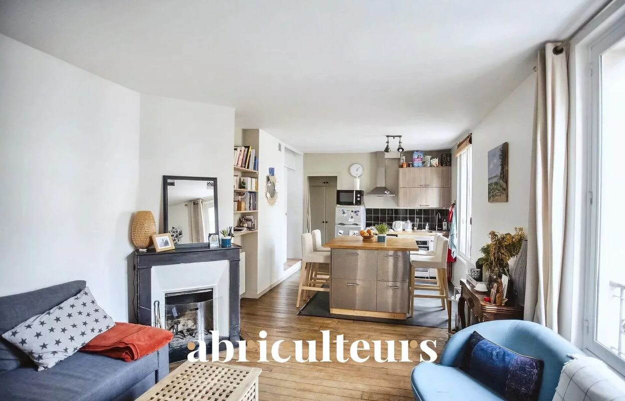 appartement 2 pièces 45 m2 à vendre à Boulogne-Billancourt (92100)