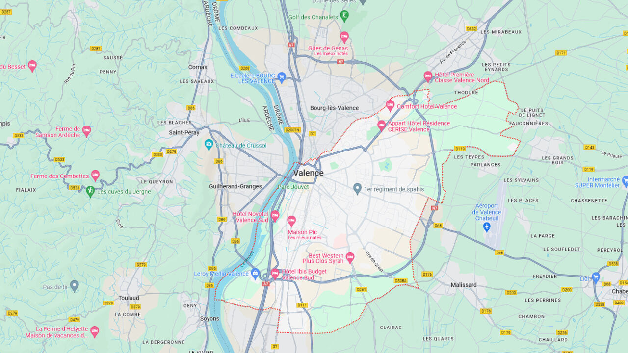 terrain 349 m2 à construire à Valence (26000)