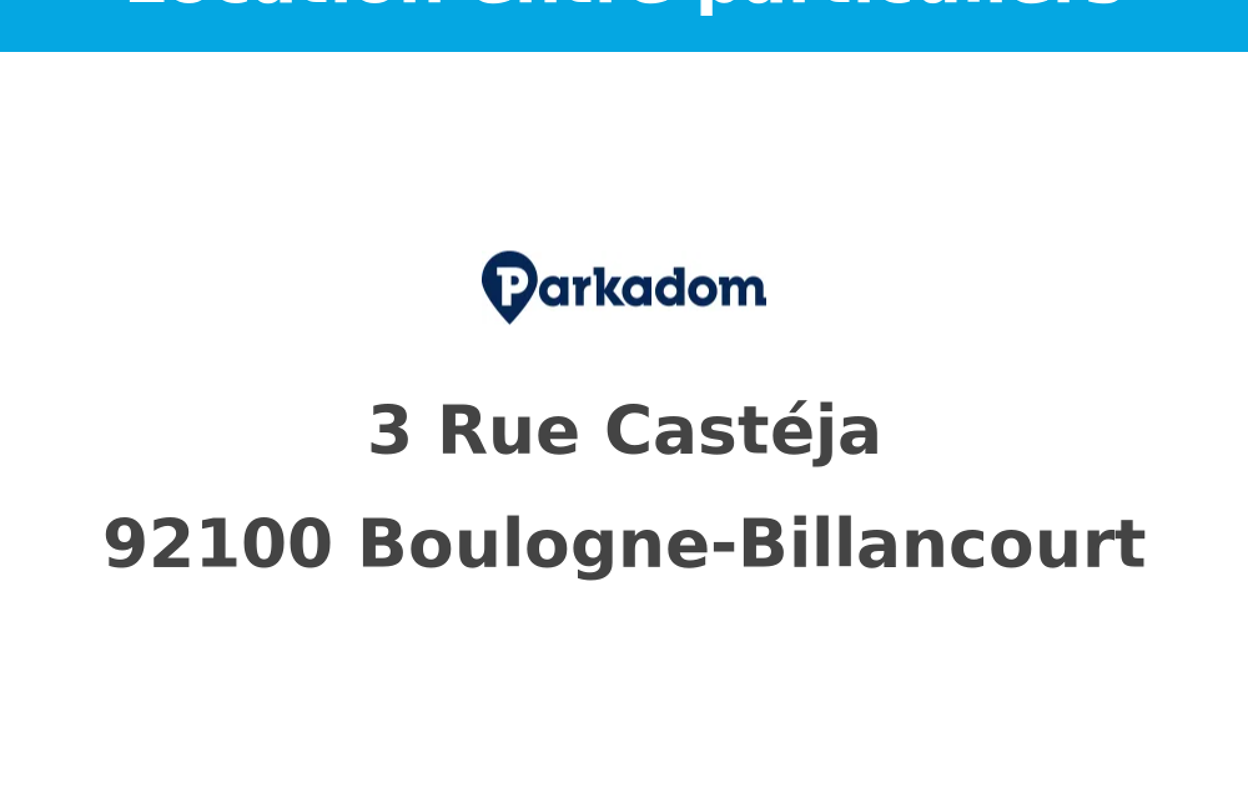 garage  pièces  m2 à louer à Boulogne-Billancourt (92100)