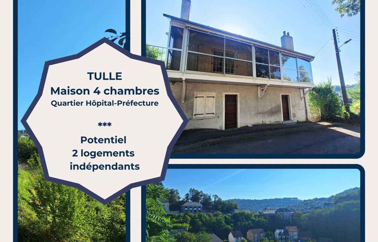 maison 6 pièces 118 m2 à vendre à Tulle (19000)