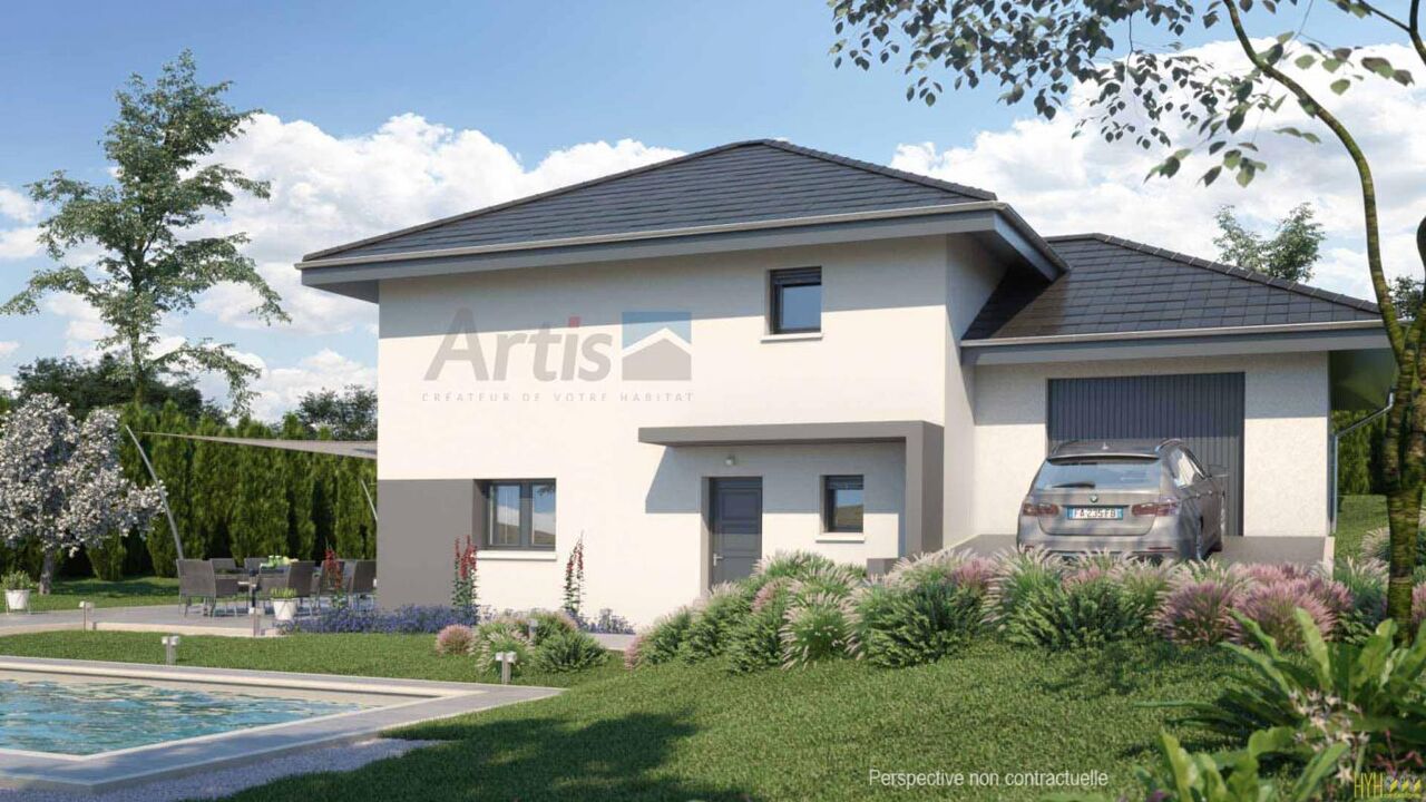 maison 110 m2 à construire à Usinens (74910)