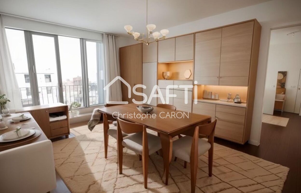 appartement 3 pièces 58 m2 à vendre à Montrouge (92120)