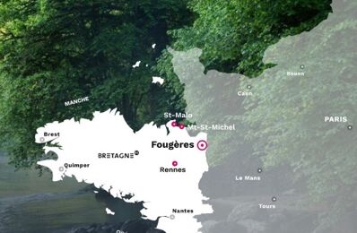 vente terrain 95 000 € à proximité de Saint-Pierre-des-Landes (53500)