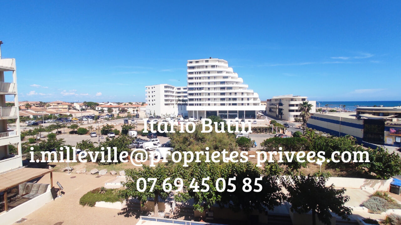 appartement 2 pièces 30 m2 à vendre à Valras-Plage (34350)