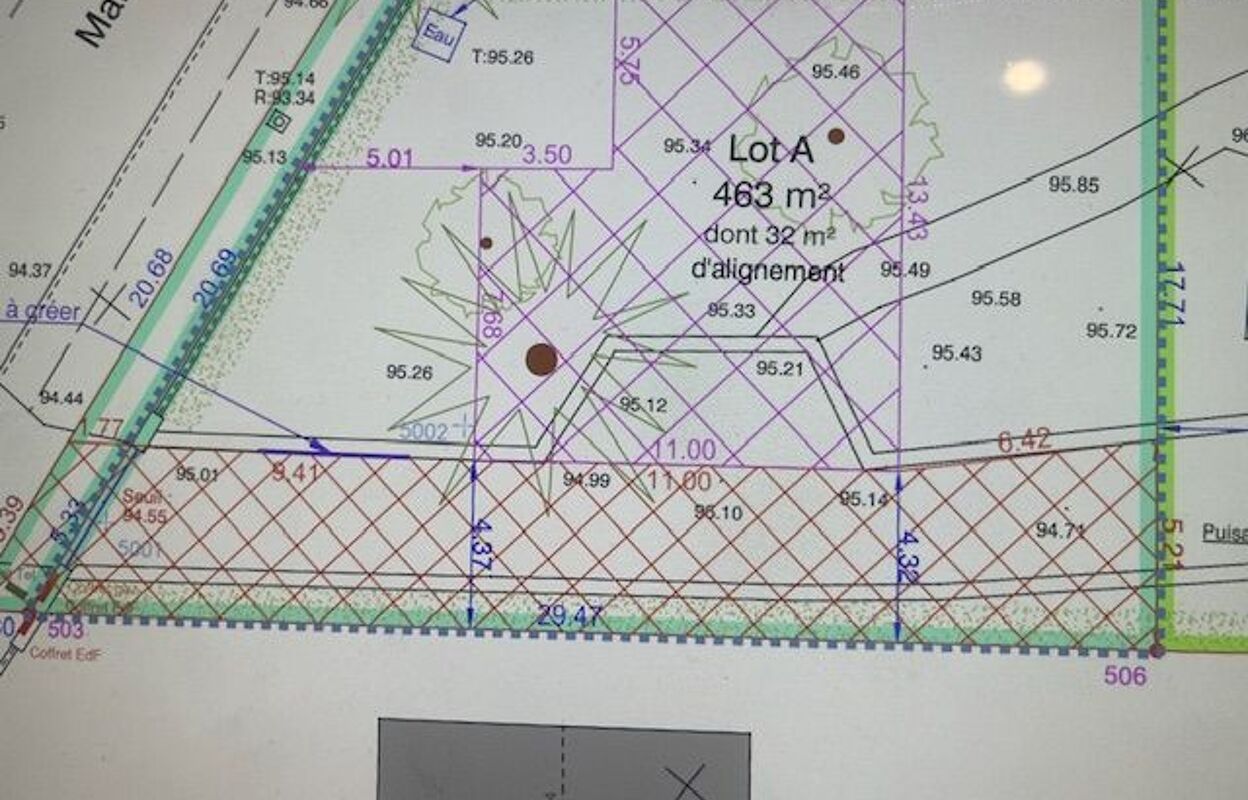 terrain 300 m2 à construire à Orgeval (78630)