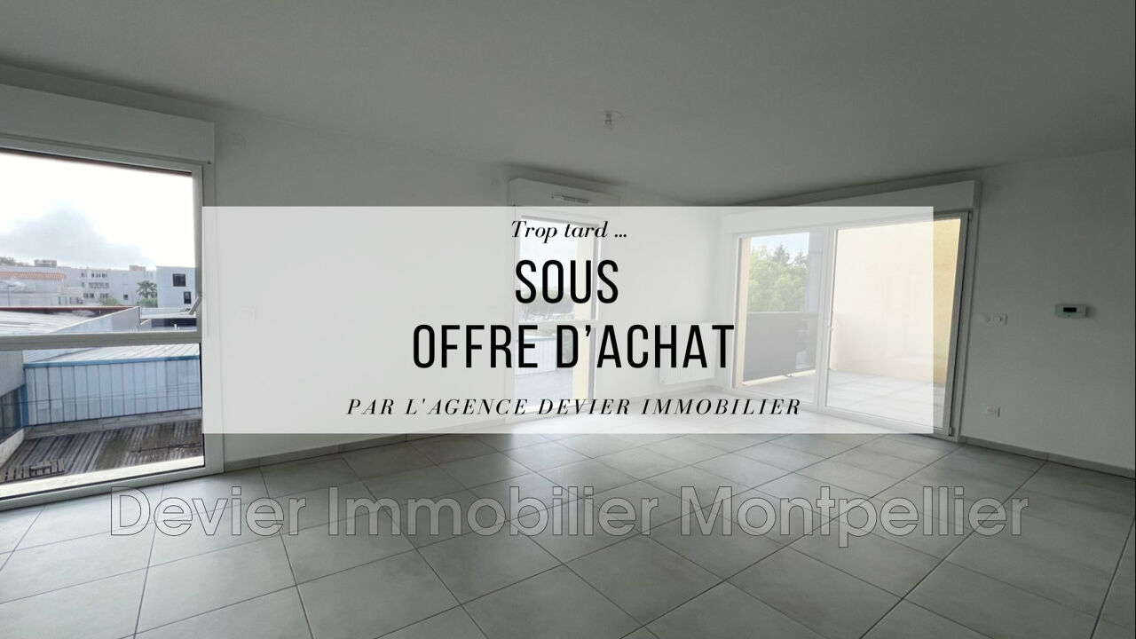 appartement 3 pièces 58 m2 à vendre à Lattes (34970)