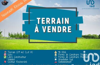 vente terrain 98 000 € à proximité de Collorgues (30190)