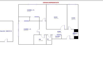 vente appartement 171 000 € à proximité de Champs-sur-Marne (77420)