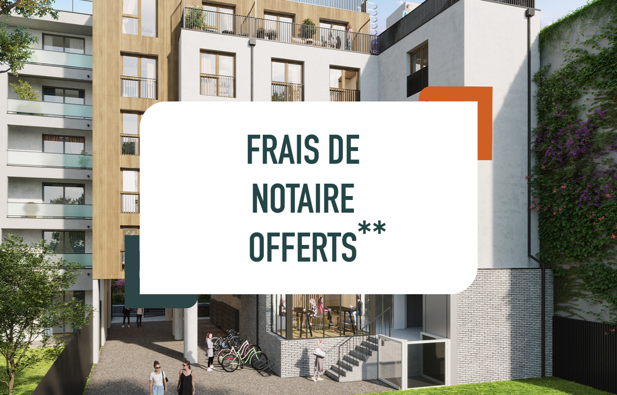 appartement neuf T1, T2 pièces 19 à 35 m2 à vendre à Ivry-sur-Seine (94200)