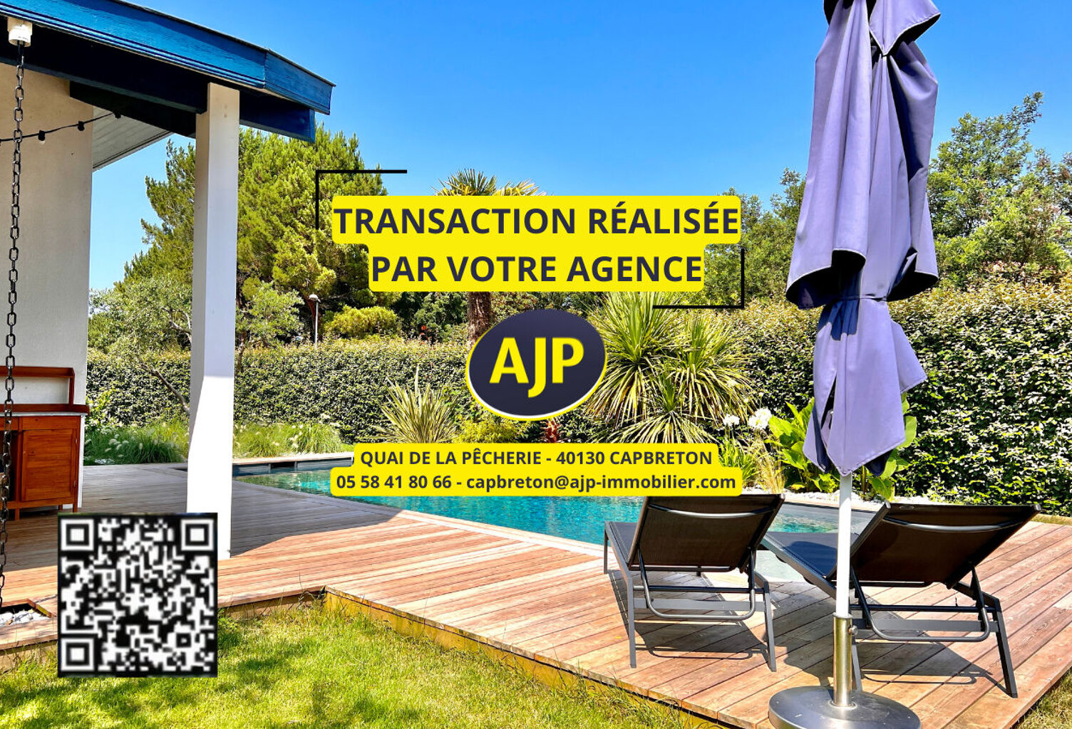 Capbreton Villa au calme T5 162 m2 avec piscine et jacuzzi — photo 1