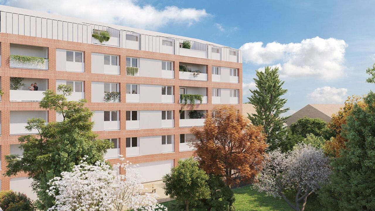 appartement neuf T3 pièces 62 à 63 m2 à vendre à Toulouse (31000)