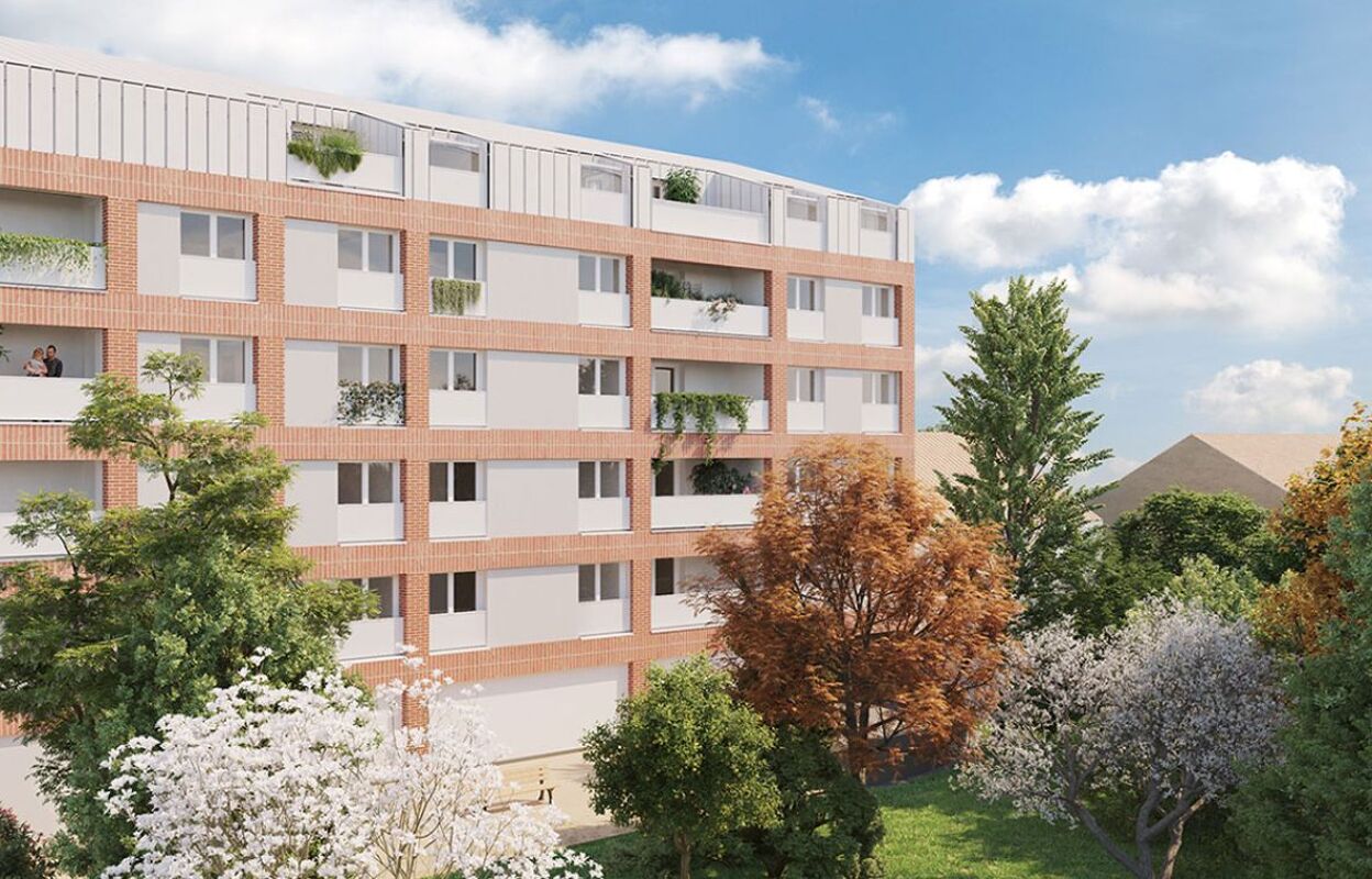 appartement neuf T3 pièces 62 à 63 m2 à vendre à Toulouse (31000)