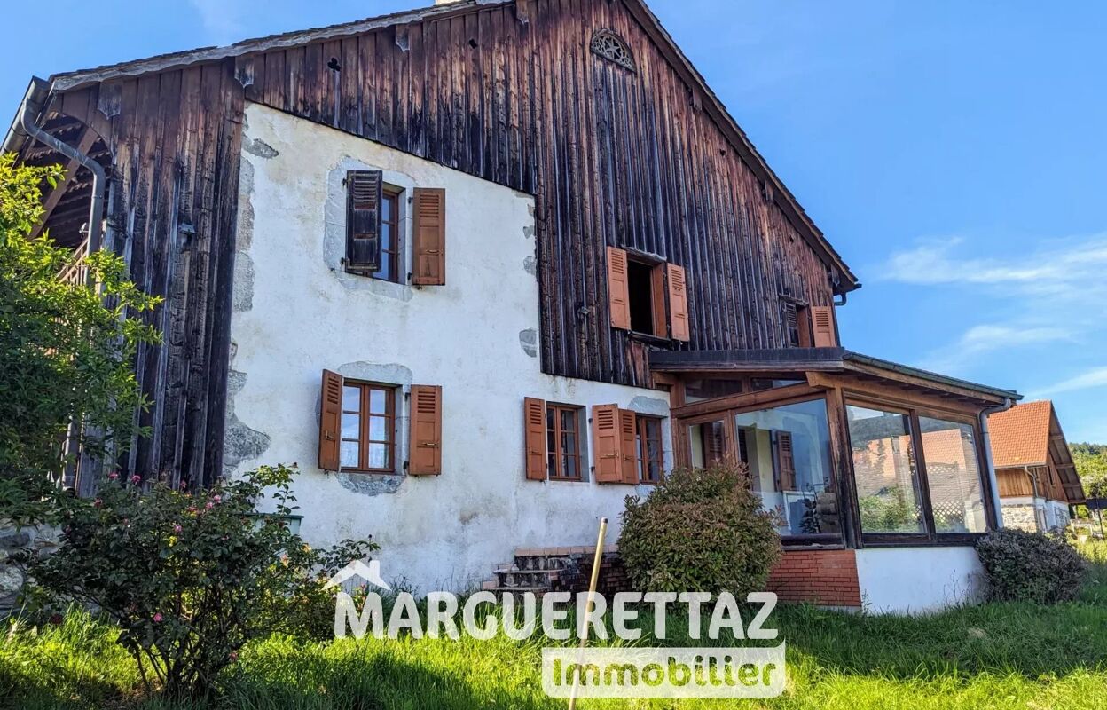 maison 3 pièces 108 m2 à vendre à Viuz-en-Sallaz (74250)