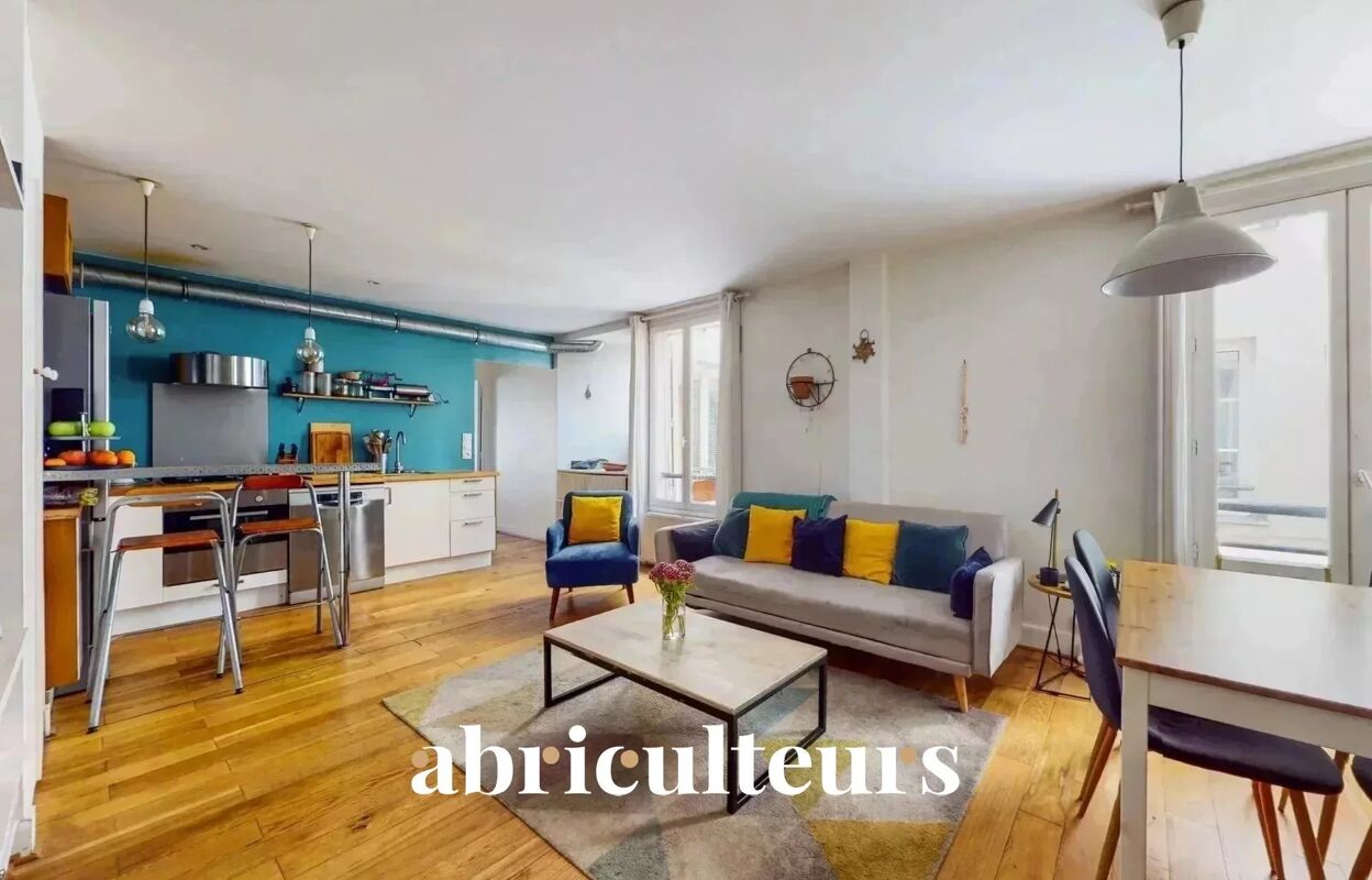 appartement 2 pièces 48 m2 à vendre à Paris 11 (75011)