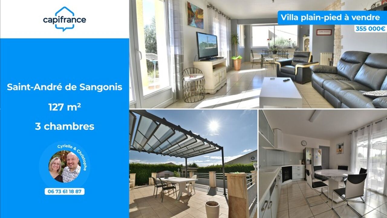 maison 4 pièces 137 m2 à vendre à Saint-André-de-Sangonis (34725)