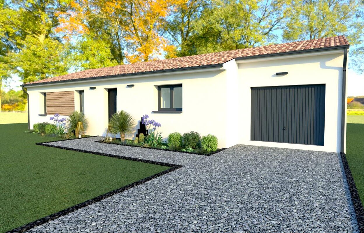 maison 80 m2 à construire à Montgeard (31560)