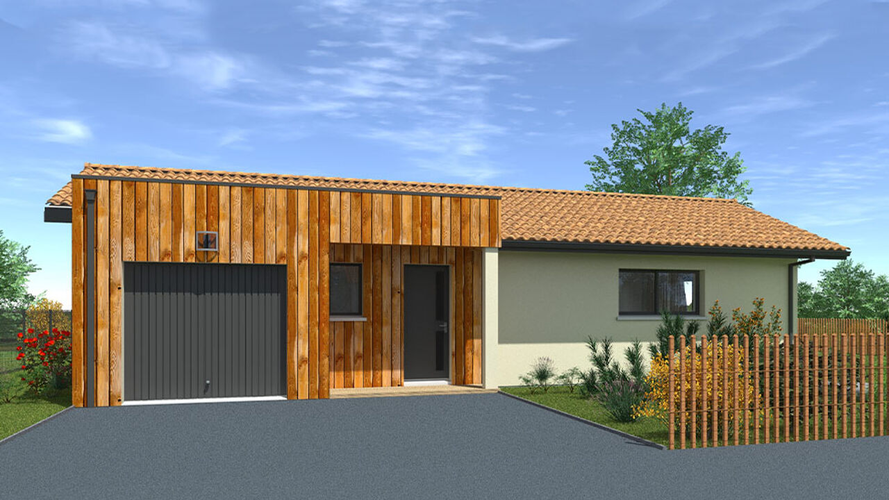 maison 98 m2 à construire à Sanguinet (40460)