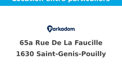 location garage 100 € CC /mois à proximité de Jura (39)