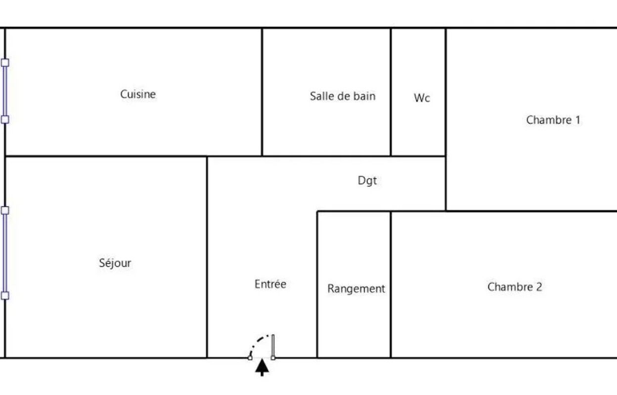 appartement 3 pièces 62 m2 à vendre à Nice (06200)