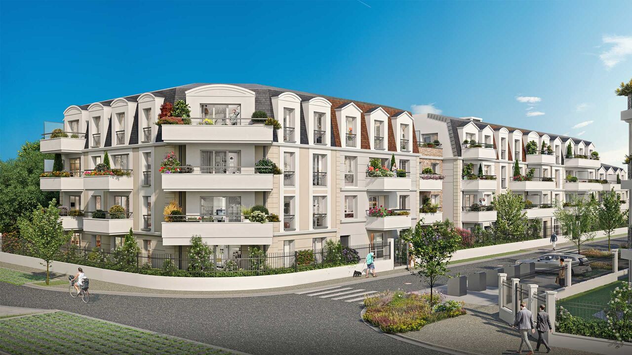 appartement neuf T2, T3, T4 pièces 42 à 83 m2 à vendre à Le Plessis-Bouchard (95130)