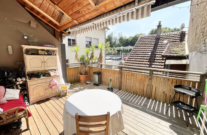 APPARTEMENT, CENTRE VILLE ORNANS, 2 CHAMBRES + MEZZANINE, TE — photo 3