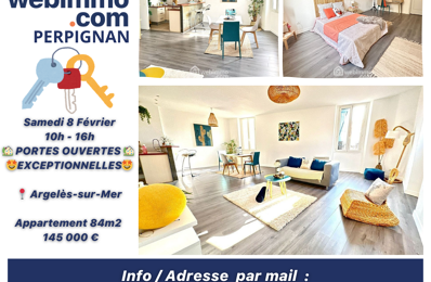 appartement 3 pièces 84 m2 à vendre à Argelès-sur-Mer (66700)