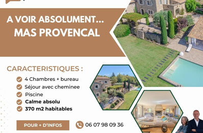 vente maison 2 392 000 € à proximité de Puget (84360)