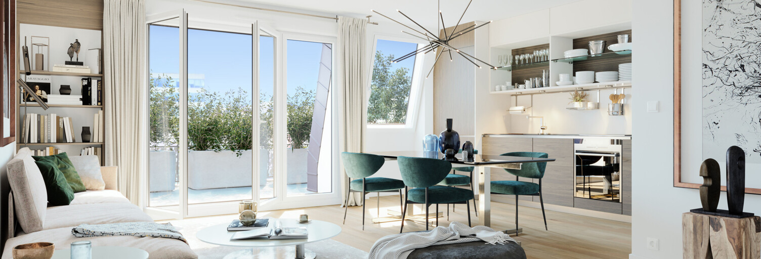 Appartement neuf T2, T3 Pièce 43 à 65 m² à vendre à Bezons (95870)